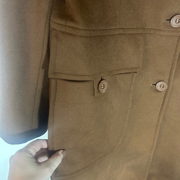 Women's Brown Trench Coat - Picture 5 of 11